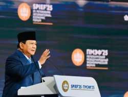 Di SPIEF, Prabowo: Berteman tak berarti korbankan kepentingan nasional