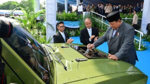 Presiden Prabowo Resmikan Peluncuran Kendaraan Listrik Taktis “PANDU”, Era Baru Pertahanan Ramah Lingkungan
