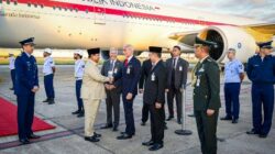 Tiba di Rio de Janeiro untuk Hadiri KTT BRICS, Presiden Prabowo Disambut Upacara Kehormatan Militer