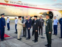 Tiba di Rio de Janeiro untuk Hadiri KTT BRICS, Presiden Prabowo Disambut Upacara Kehormatan Militer