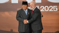 Presiden Prabowo disambut hangat Presiden Lula di KTT BRICS
