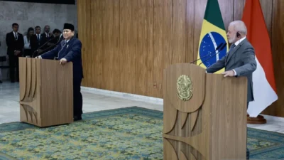 Presiden Prabowo, Presiden Lula dukung Palestina anggota penuh PBB