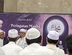 Masjid An Nur Vila Besakih Puri Gading Kota Bekasi memperingati Maulid Nabi Muhammad SAW