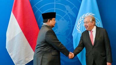 Pertemuan Bilateral Presiden Prabowo dan Sekjen PBB Bahas Sinergi Atasi Tantangan Global