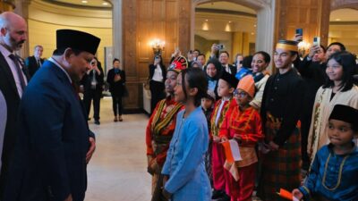 Kehangatan dan Antusiasme Diaspora Sambut Kedatangan Presiden Prabowo di Ottawa
