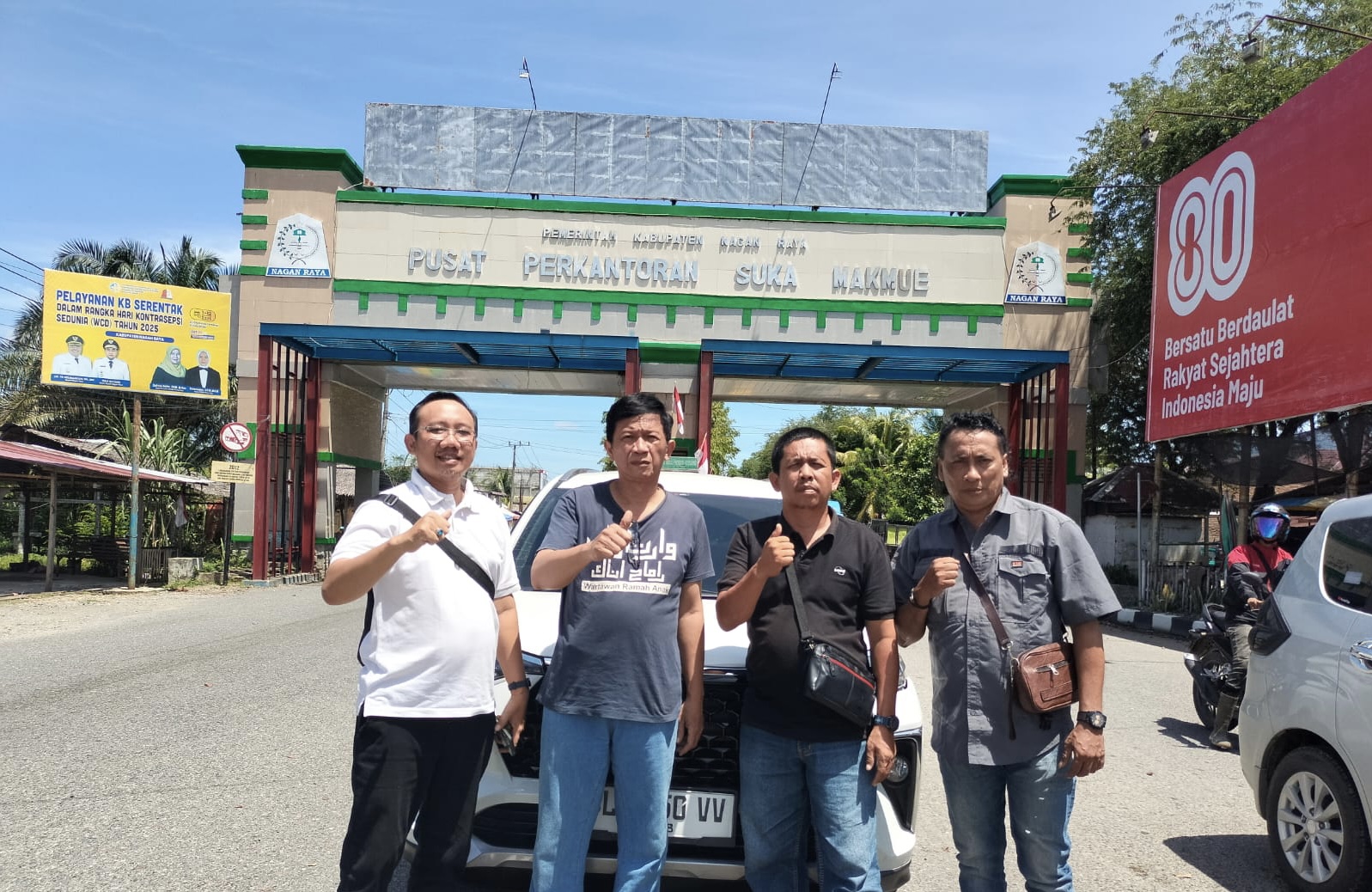 Pengurus DPP SWI yang dipimpin Plt. Ketua Umum, Herry Budiman telah hadir di Nagan Raya/Foto: SWI Nagan Raya/Jurnaloka