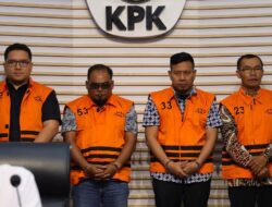 KPK Tahan 4 Tersangka Pengurusan Dana Hibah untuk Kelompok Masyarakat di Pemerintah Provinsi Jawa Timur TA 2019-2022