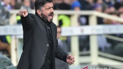 Gennaro Gattuso. ANTARA/Anadolu/aa.