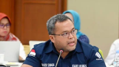 Dalam suatu kesempatan Kepala Biro Humas Kemnaker Sunardi Manampiar Sinaga. /JURNALOKA/Dokumentasi-Kemnaker RI