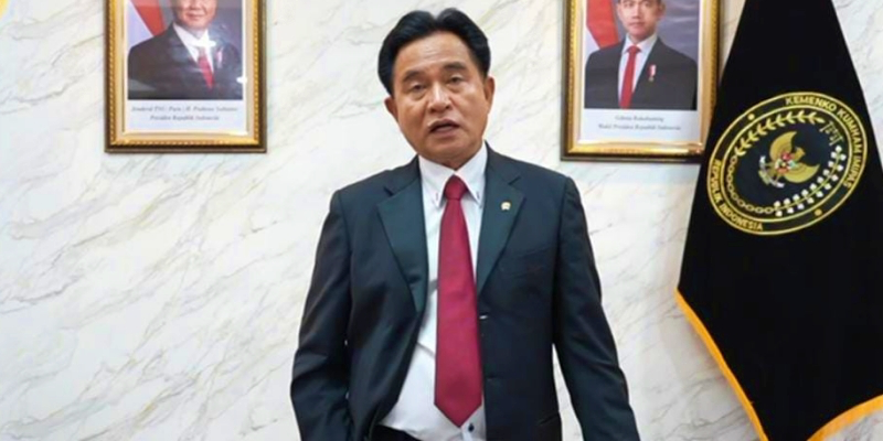 Menteri Koordinator Bidang Hukum, Hak Asasi Manusia, Imigrasi, dan Pemasyarakatan, Yusril Ihza Mahendra.|JURNALOKA/ (Foto: Dok. Pribadi)/