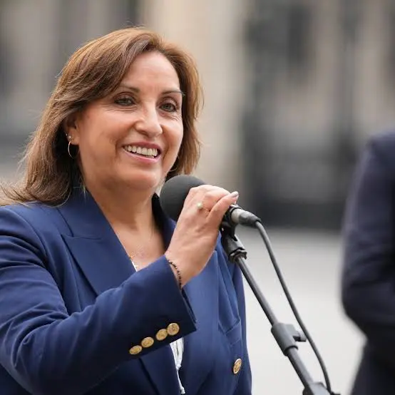 Dina Baluarte Presiden Peru dimakzulkan Konggres, Jun’at (10/10/25)/JURNALOKA/Foto: Fernando Vergara/AP Photo