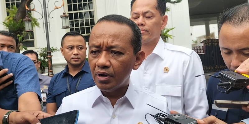 Menteri Energi dan Sumberdaya Mineral (ESDM) Bahlil Lahadalia di Istana Merdeka/JURNALOKA/ (Foto: RMOL/Hani Fatunnisa)
