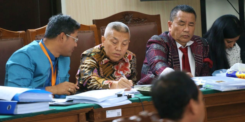 Suasana Praperadilan atas kasis dugaan korupsi Chrombook olek Nadiem Makarim/JURNALOkA/Foto: Istimewa