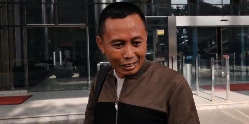 Anggota DPRD Kota Mojokerto Rufis Bahrudin di Gedung KPR, Jakarta, Senin, 13 Oktober 2025. (Foto: RMOL/Jamaludin Akmal)