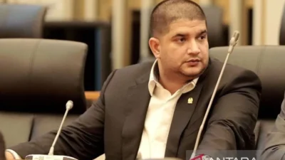 Anggota Komisi IV DPR RI Rajiv di Kompleks Parlemen, Jakarta. ANTARA/HO-DPR/am.