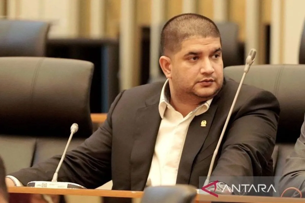 Anggota Komisi IV DPR RI Rajiv di Kompleks Parlemen, Jakarta. ANTARA/HO-DPR/am.