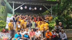 Suasana peresmian Bank Sampah di Wilayah RW 13, Vila Besakih, Puri Gading, Kota Bekasi/JURNALOKA/Foto: Dim