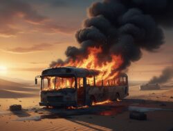 Tragedi Madinah: Bus Jamaah Umrah Terbakar Hebat Usai Tabrakan, 45 Orang Dilaporkan Wafat