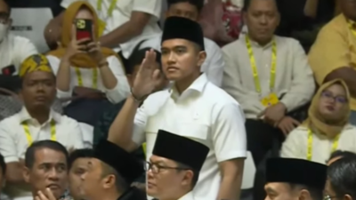 Prabowo Heran Sorakan Kaesang Lebih Meriah Dibanding Gibran